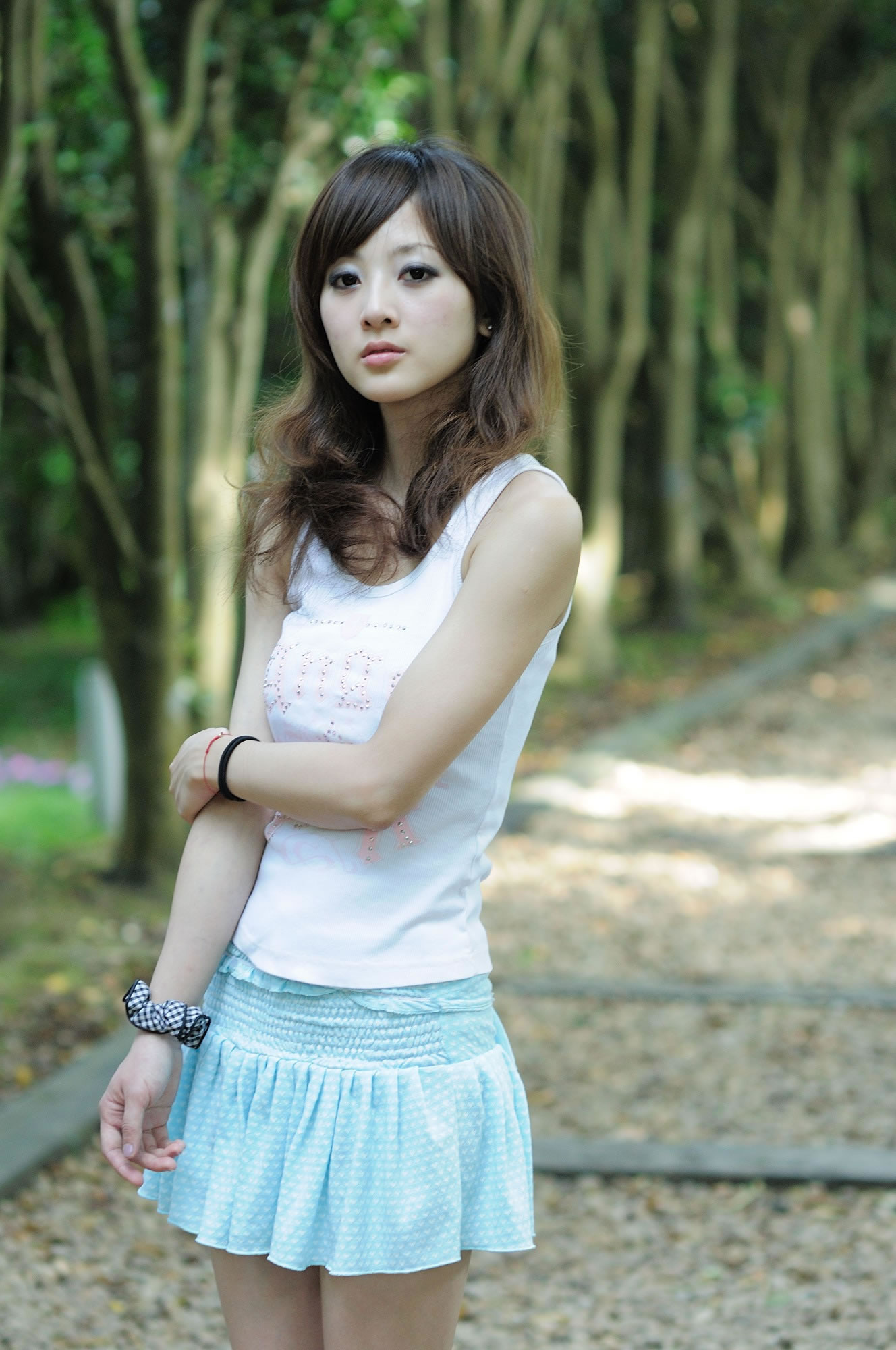 张凯洁 台湾清纯美女果子MM@陽明山美軍宿舍 (一)