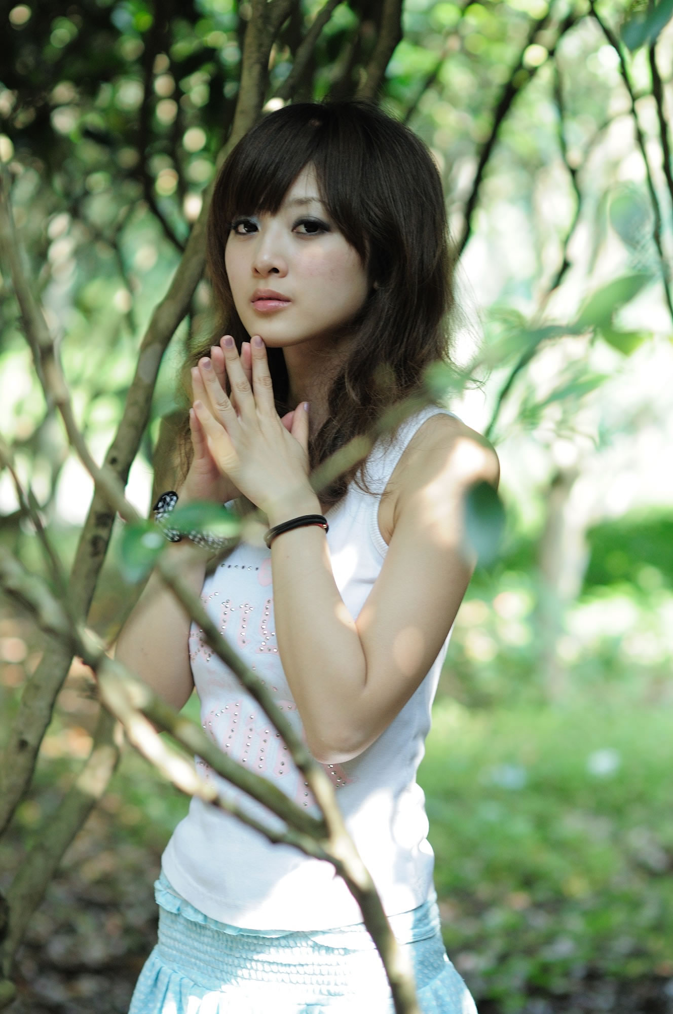 张凯洁 台湾清纯美女果子MM@陽明山美軍宿舍 (一)
