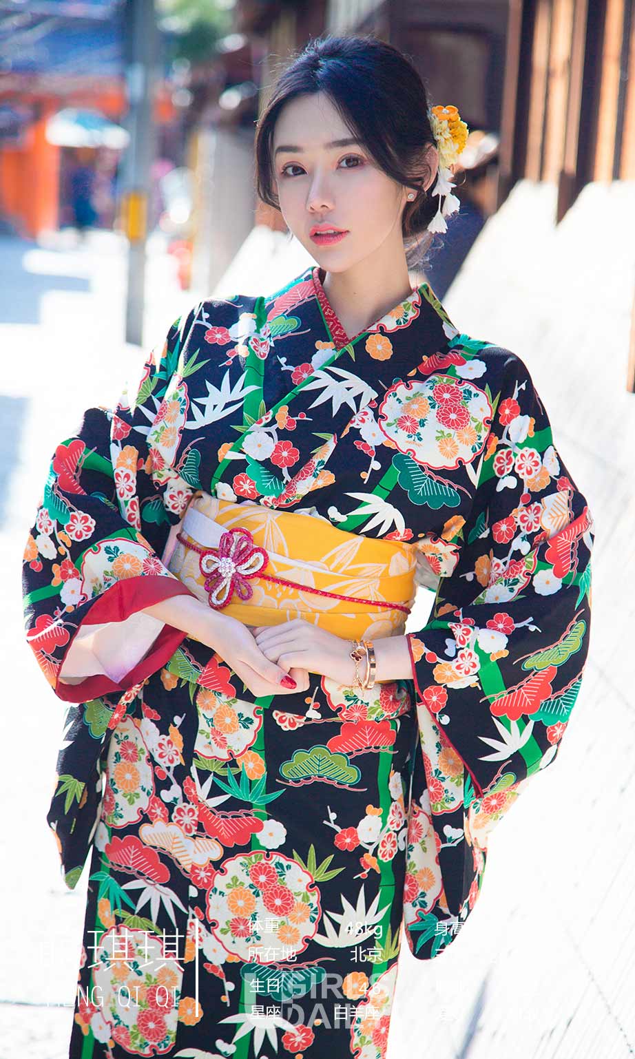 青树&萌琪琪情迷日本 真人芭比精灵女神