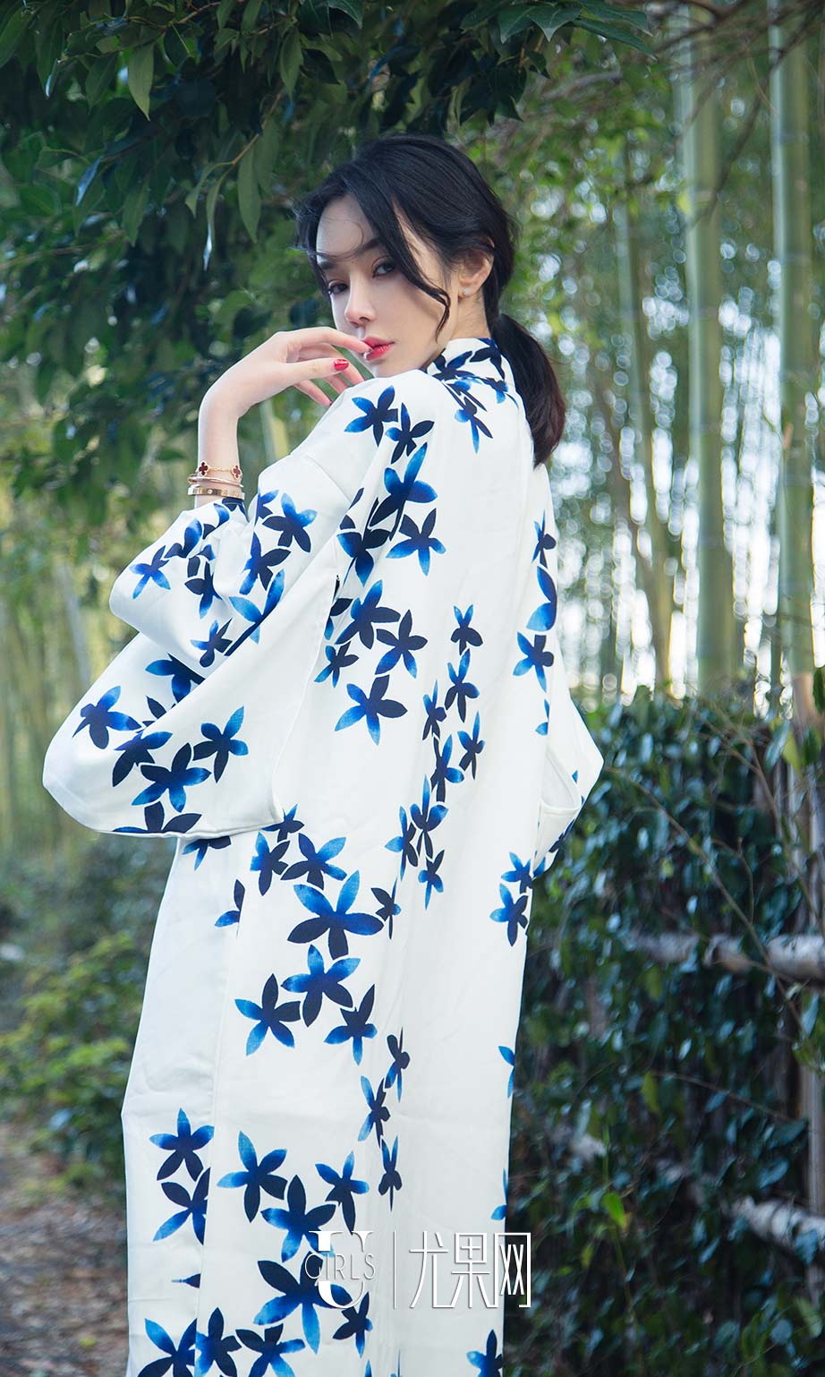 青树&萌琪琪情迷日本 真人芭比精灵女神