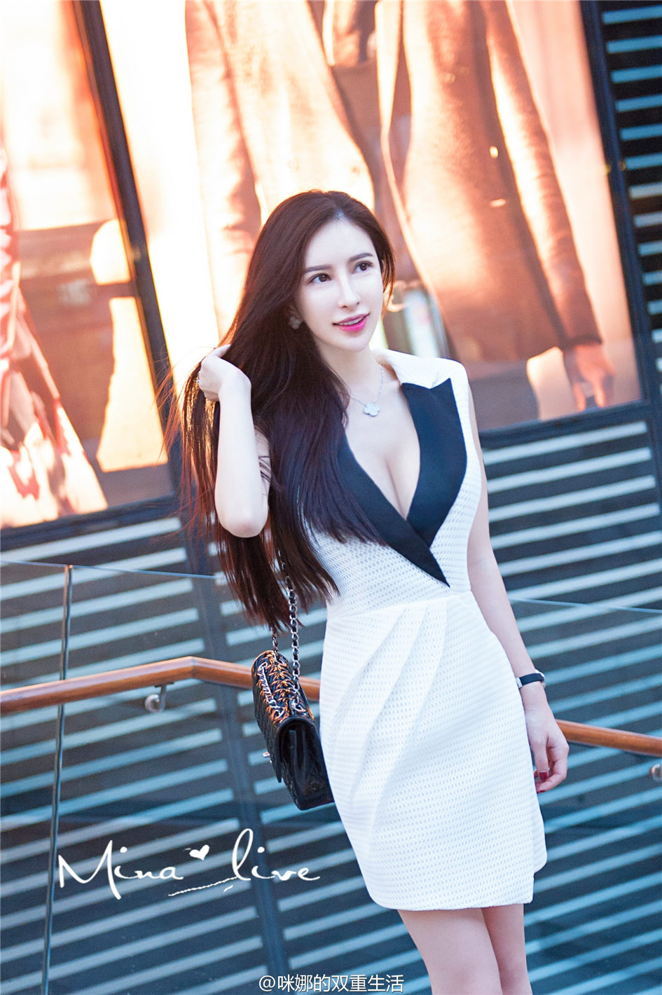咪娜Mina 气质美女时尚潮流写真图