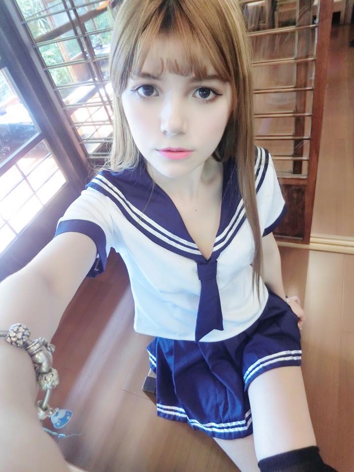 陈怡伶Kimberlly 超甜美中巴混血麻豆