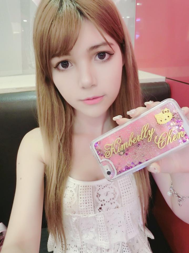 陈怡伶Kimberlly 超甜美中巴混血麻豆