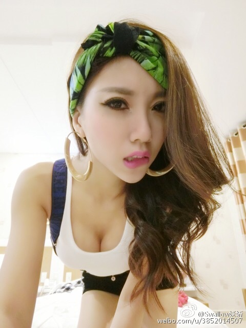Swallow妖娇 家居妩媚私房照诱惑写真图