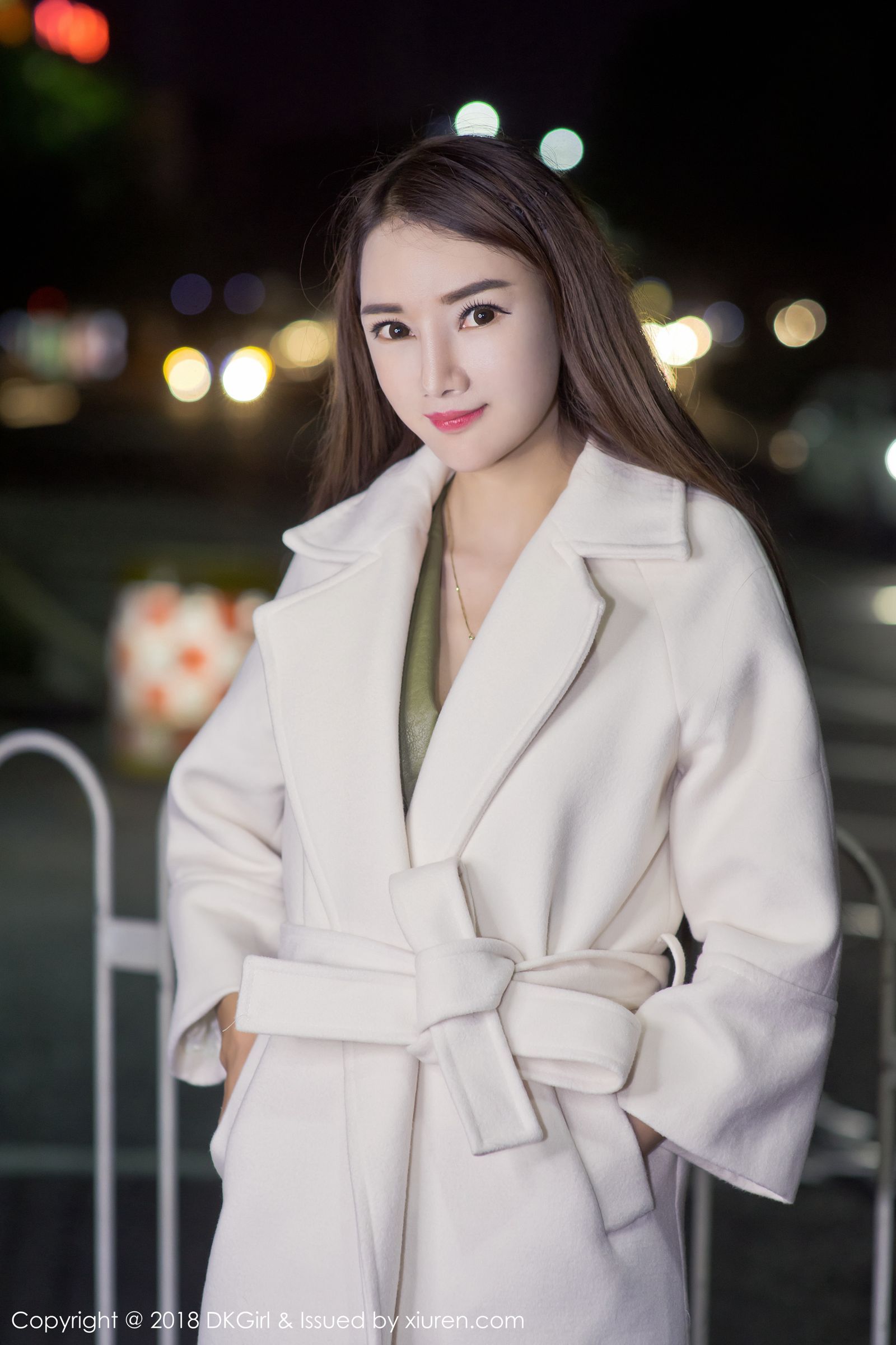 模特婕西儿jessie 丽人羊城夜景露出