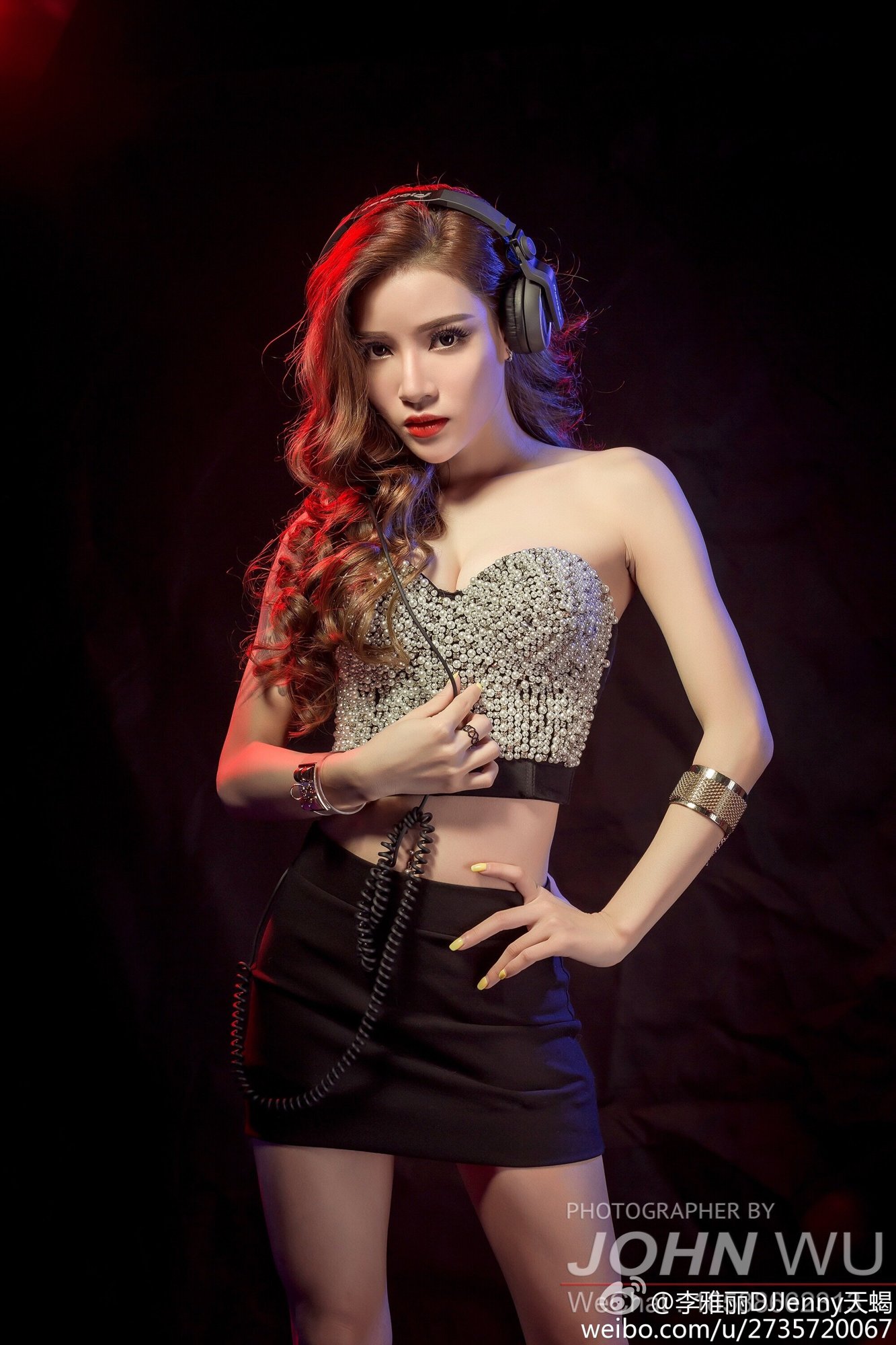 李雅丽DJJenny 性感妩媚私房照诱惑写真图