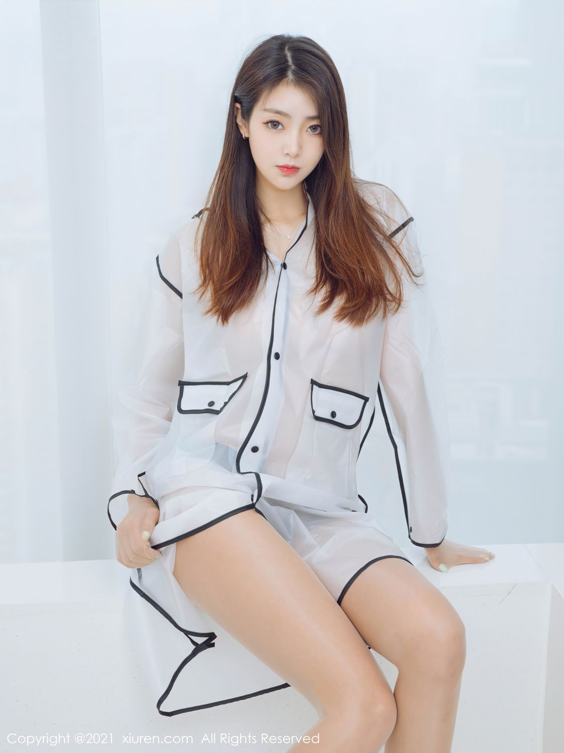 清纯美女可樂Vicky 明亮浴室灵动耀眼