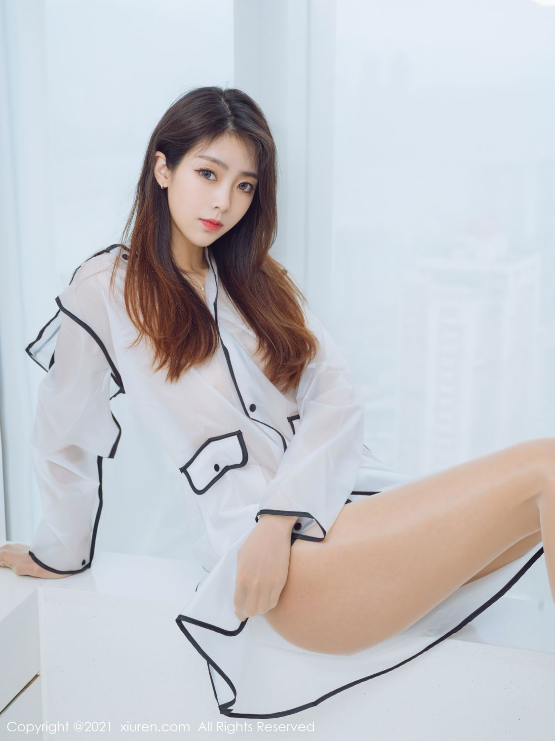 清纯美女可樂Vicky 明亮浴室灵动耀眼