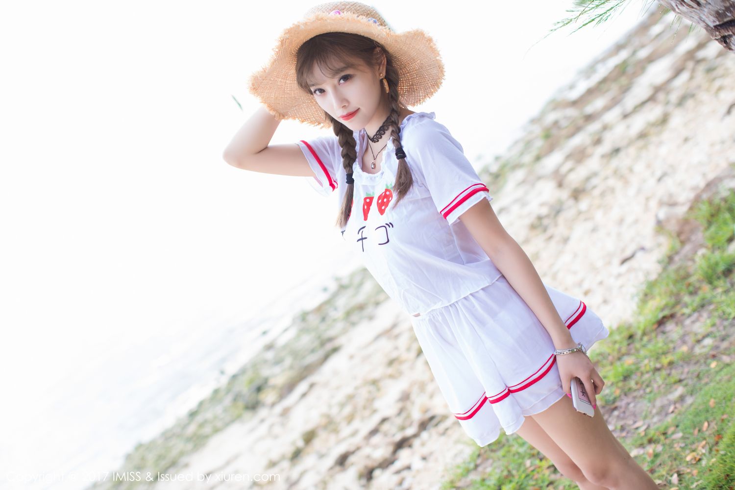 甜美女神杨晨晨 阳光沙滩香车美人