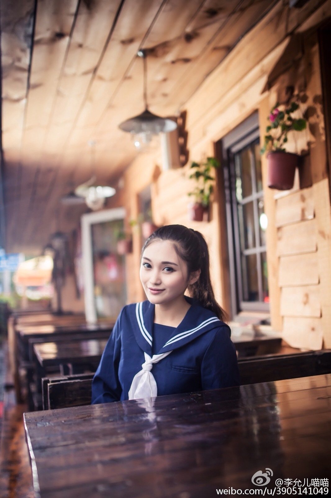 李允 微博清新私房写真图