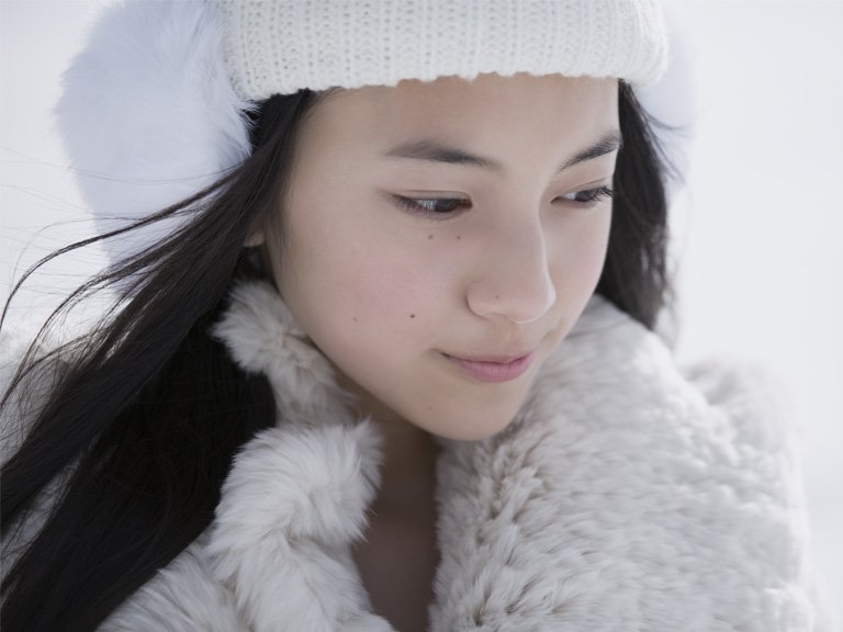 久保田纱友 雪国北海道美少女