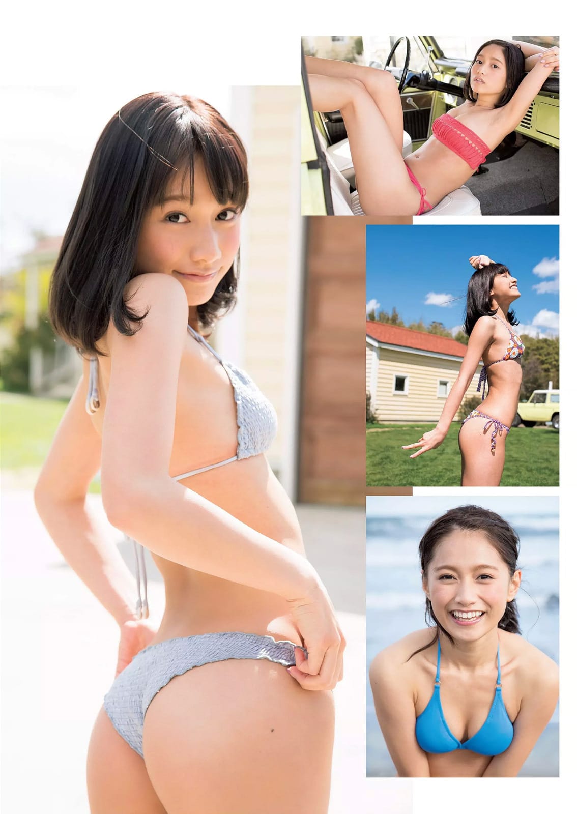武田あやな 读者模特儿的比基尼初体验