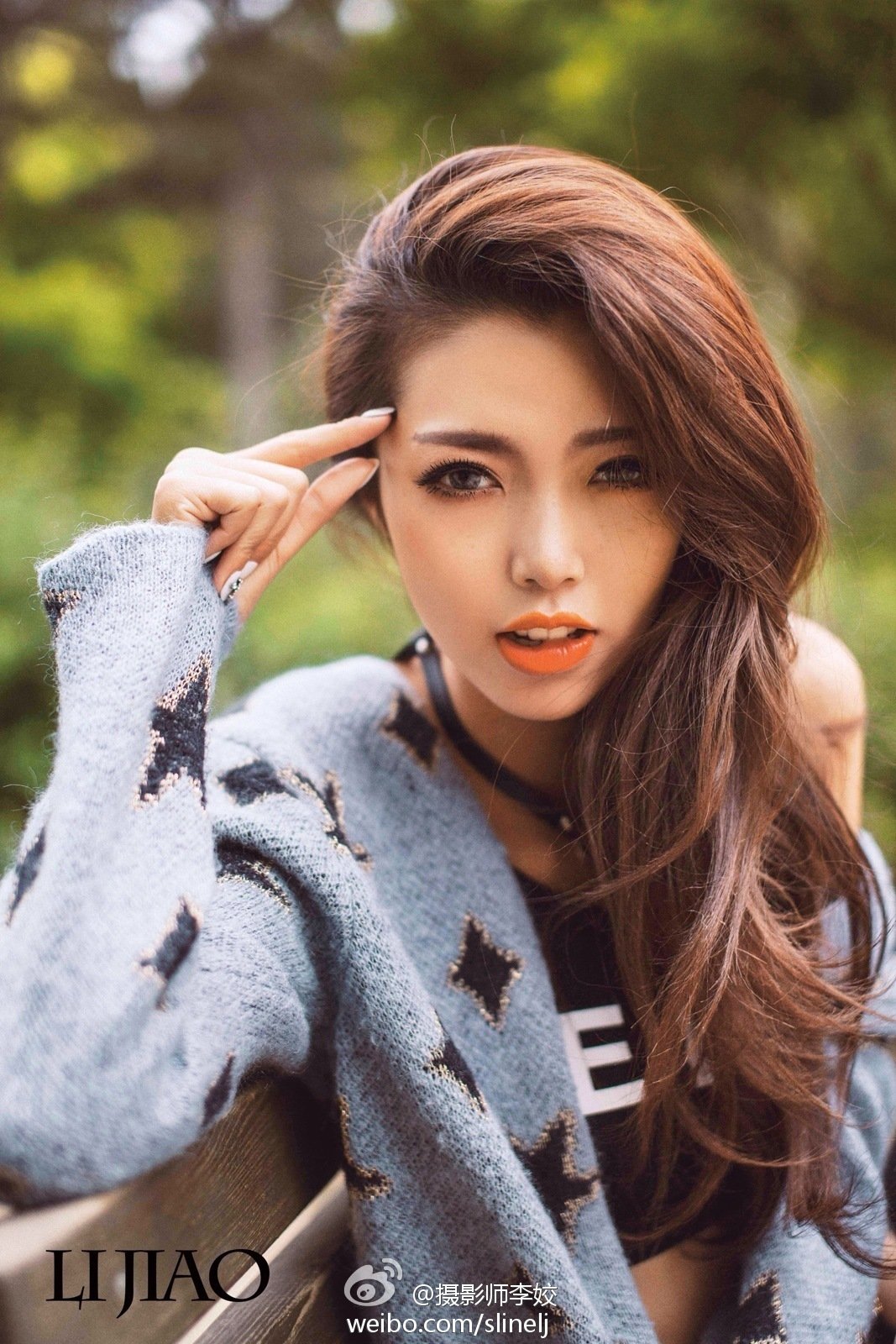 孟露 野性魅惑写真图美图
