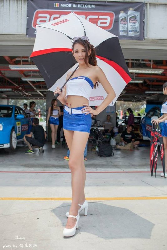 林思嘉Revy 好美艳的高挑性感车模