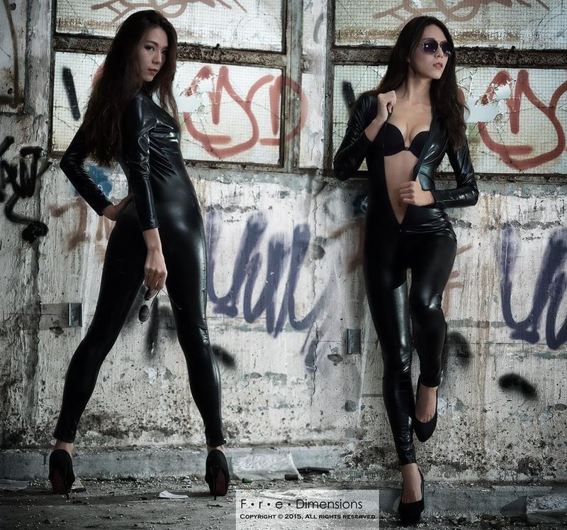 林思嘉Revy 好美艳的高挑性感车模