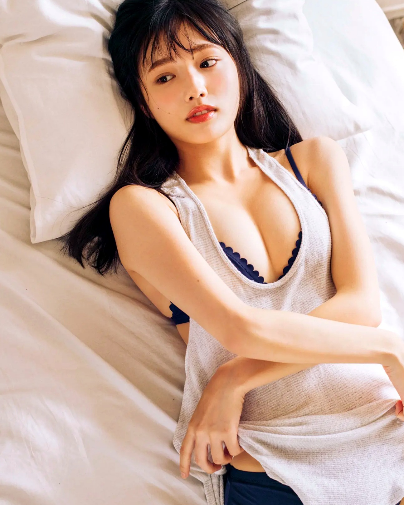 安藤咲桜 - 私を咲かせて,日系清新私房写真,湿发浴室浴缸诱惑,唯美少女内衣背影,治愈系性感女神