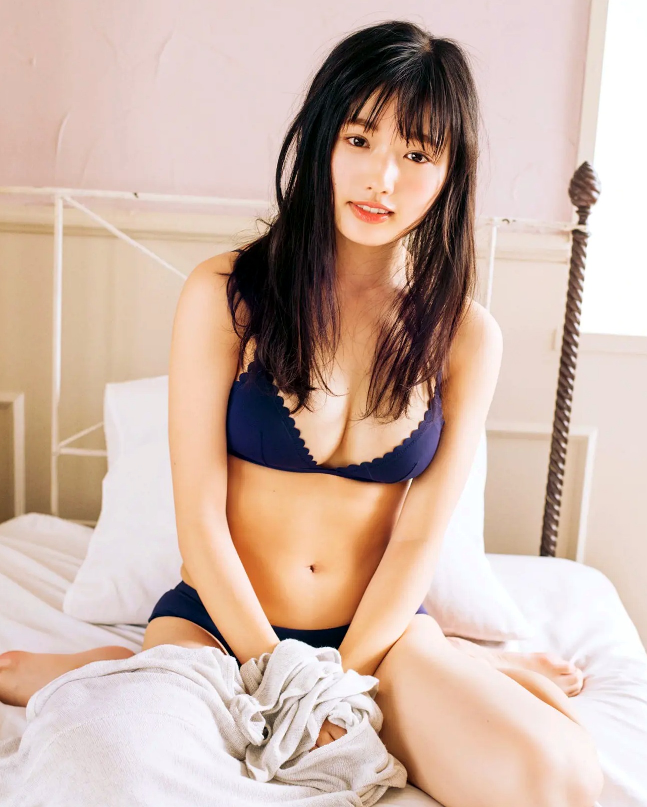 安藤咲桜 - 私を咲かせて,日系清新私房写真,湿发浴室浴缸诱惑,唯美少女内衣背影,治愈系性感女神