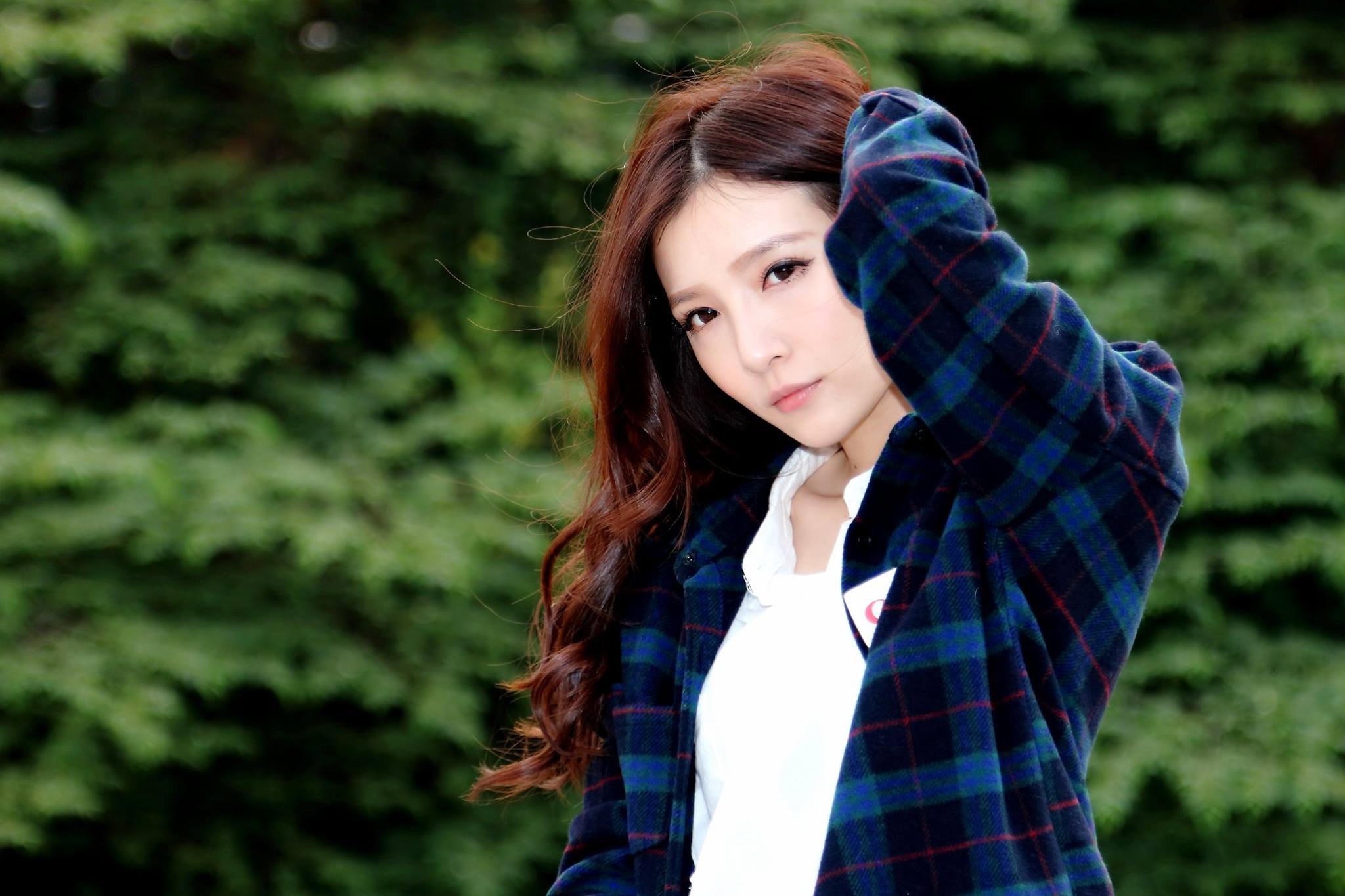 刘绒萱 超正兼气质的美人车模