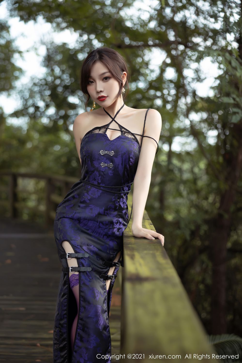 旗袍美人芝芝Booty 浪漫情迷独特魅力
