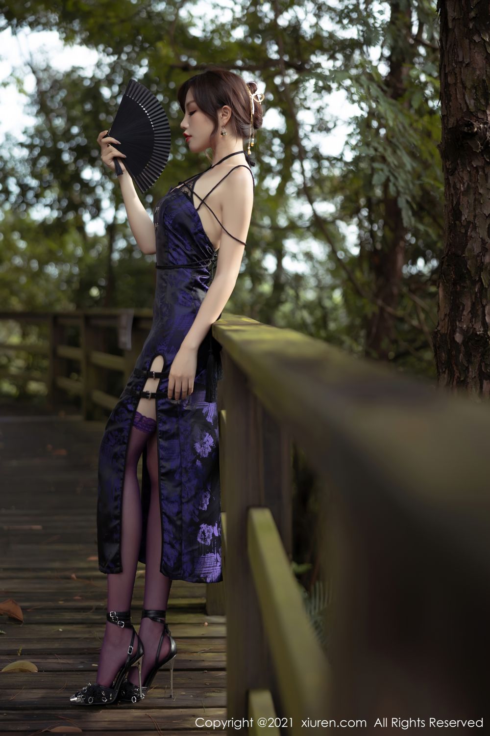 旗袍美人芝芝Booty 浪漫情迷独特魅力