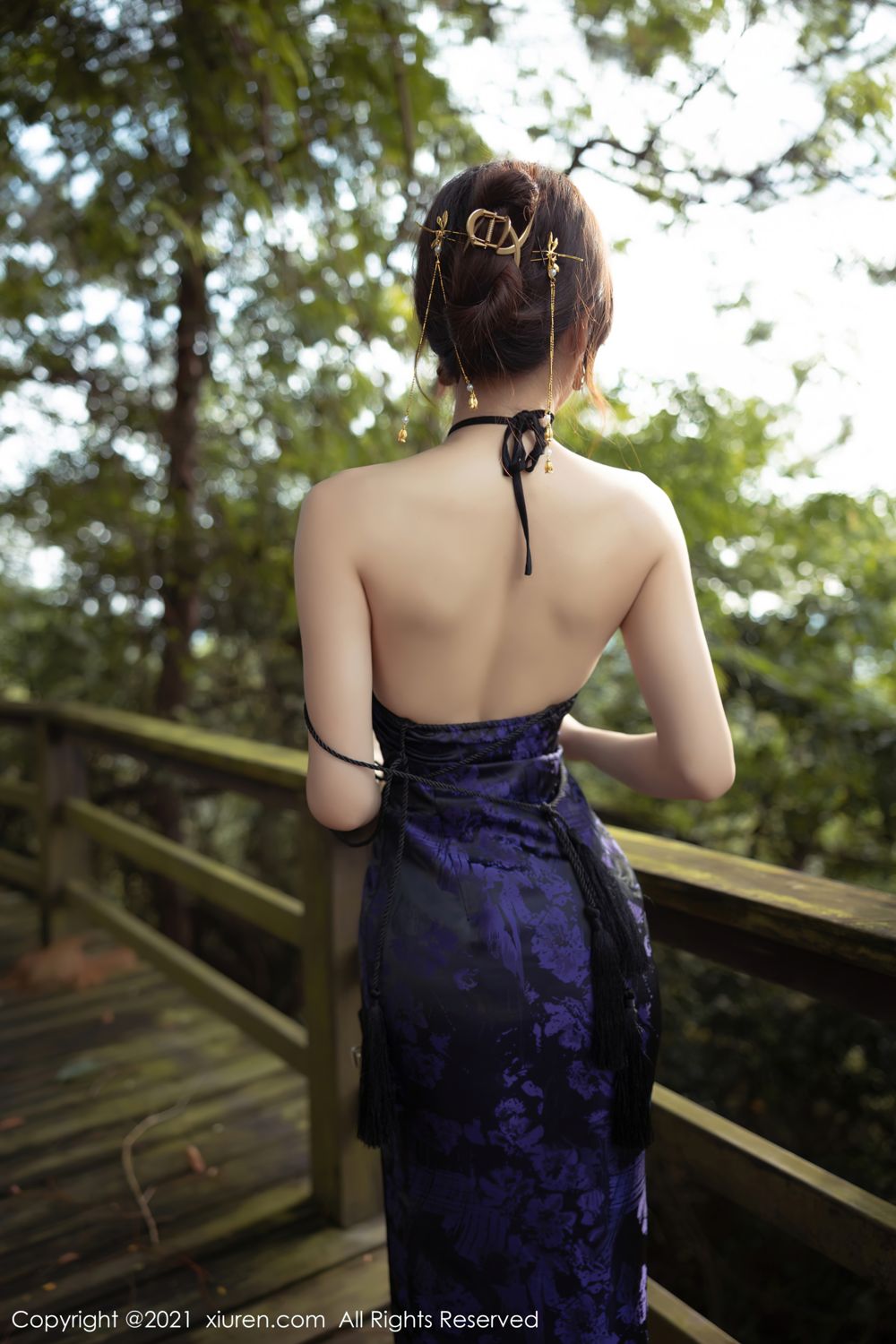 旗袍美人芝芝Booty 浪漫情迷独特魅力