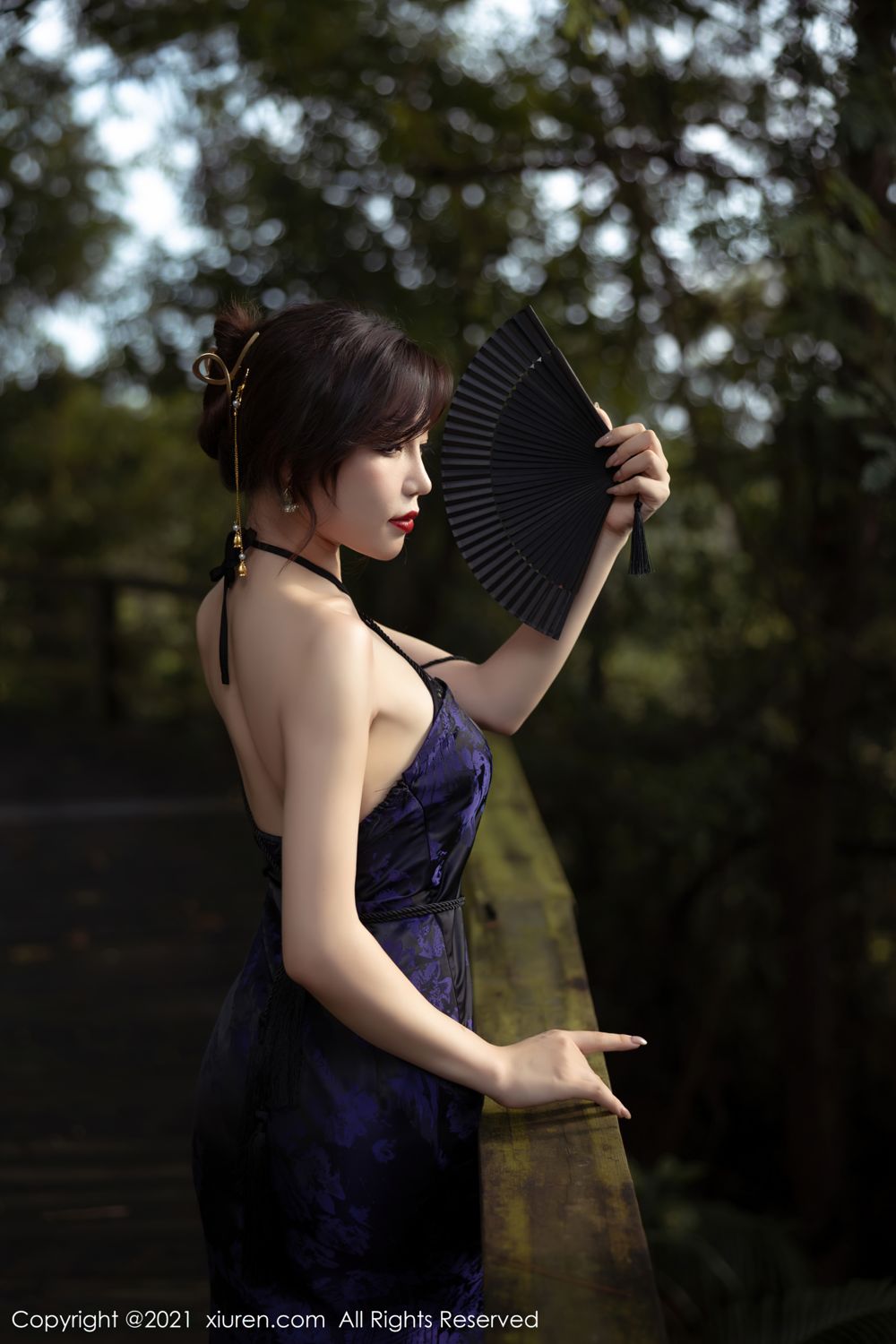 旗袍美人芝芝Booty 浪漫情迷独特魅力