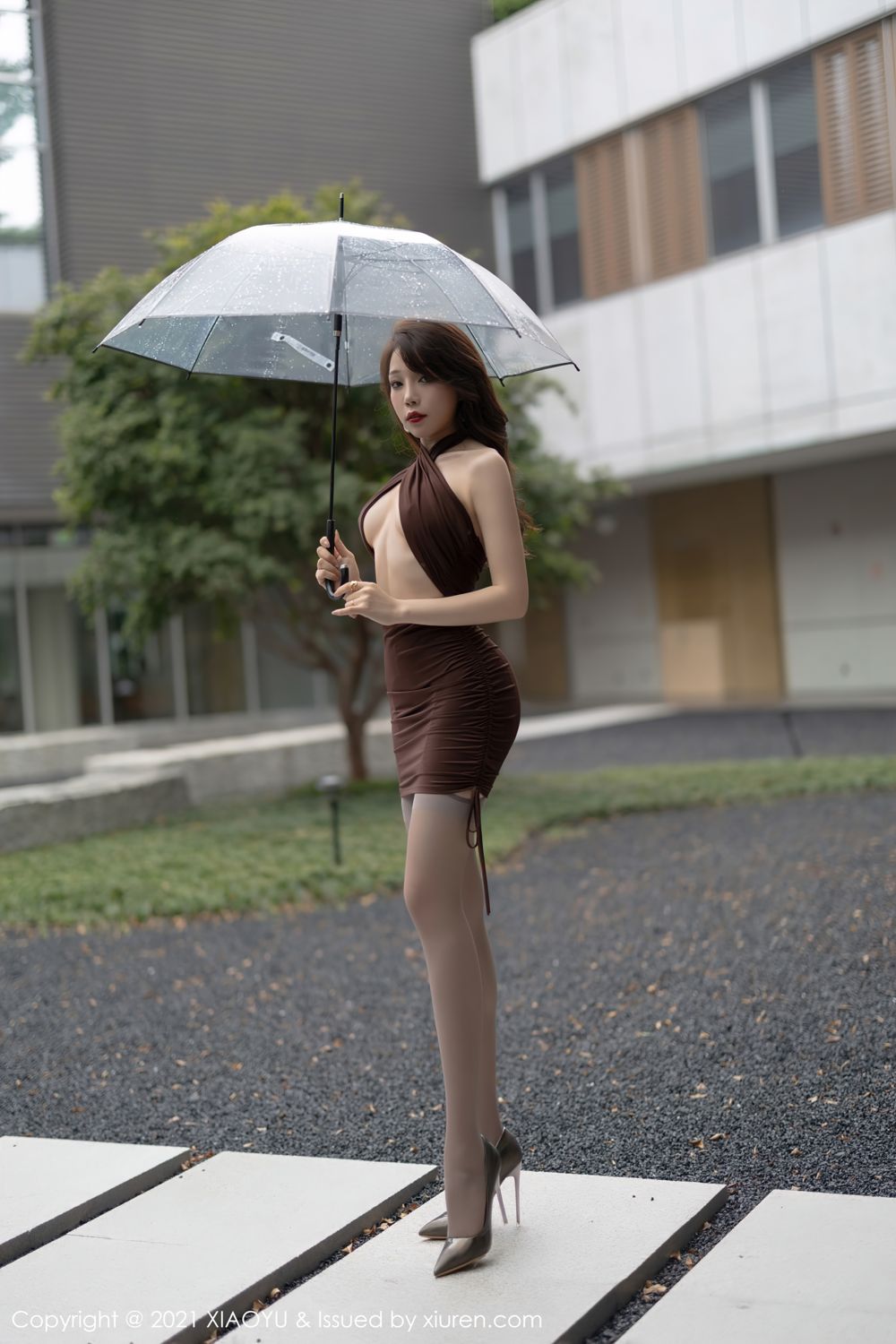 宅男女神芝芝Booty 极致吊袜相得益彰