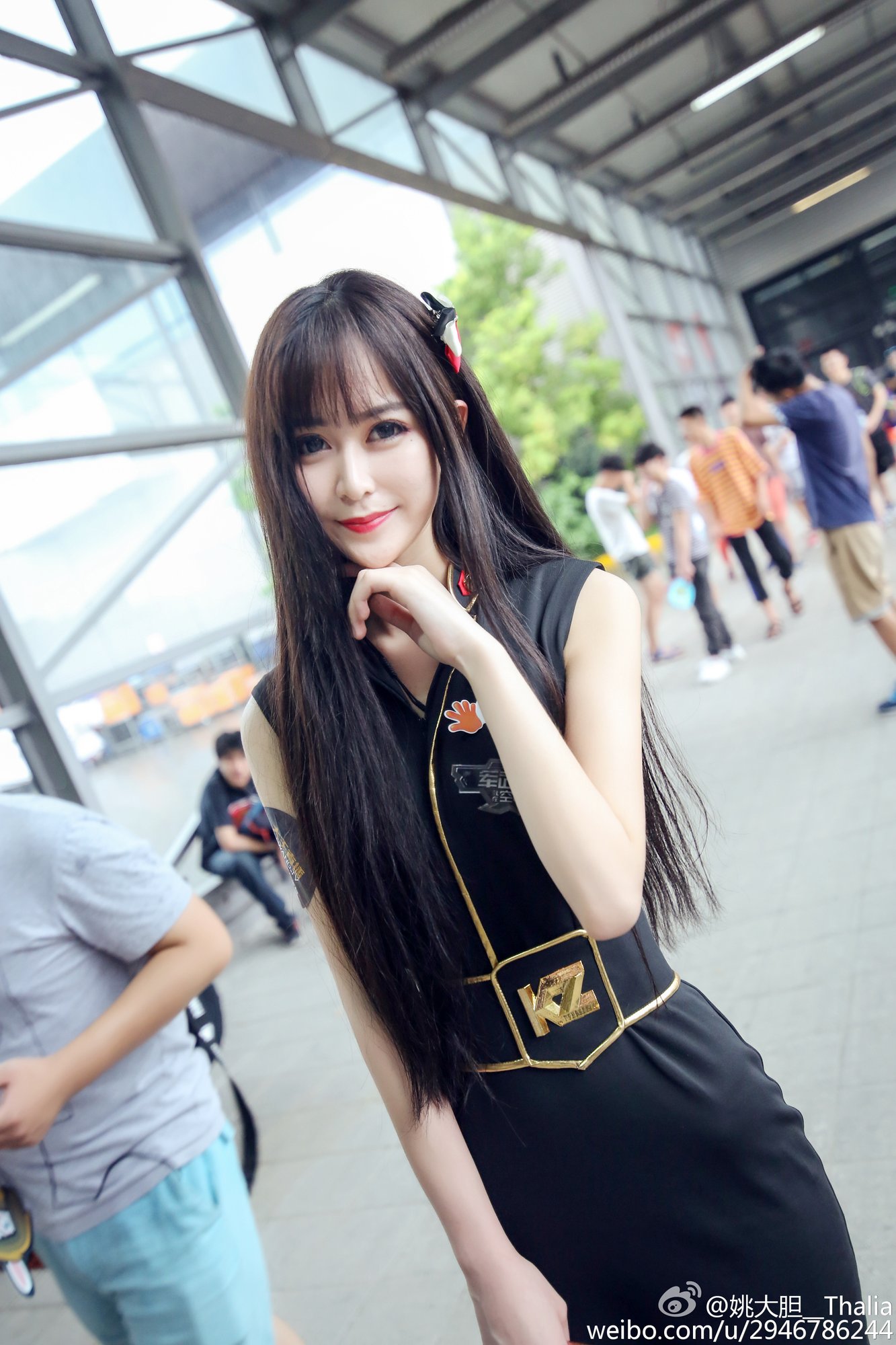 姚天艳 ChinaJoy 2016 空中网展台SG