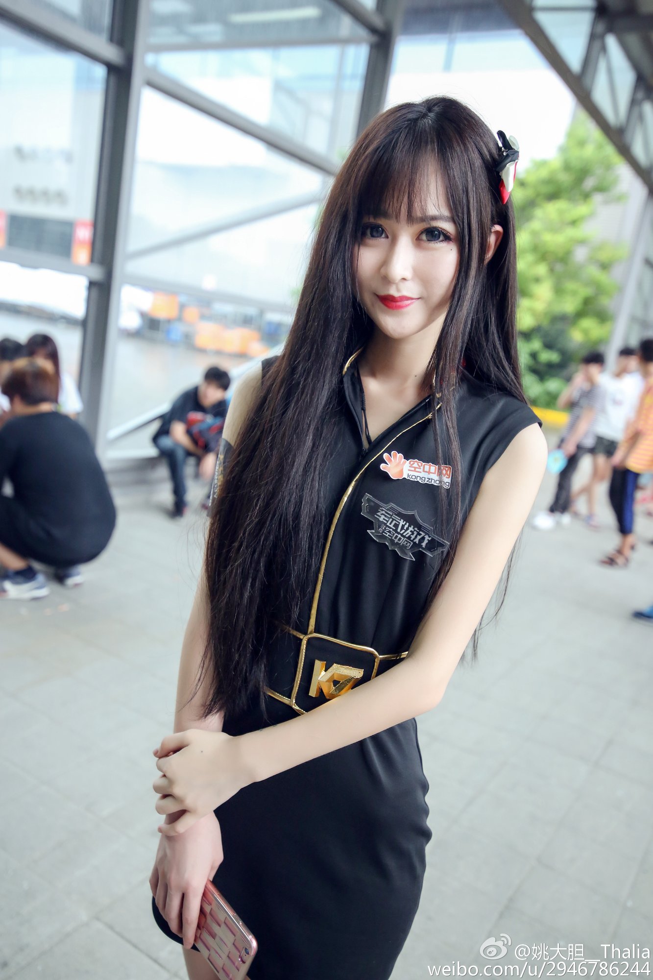 姚天艳 ChinaJoy 2016 空中网展台SG