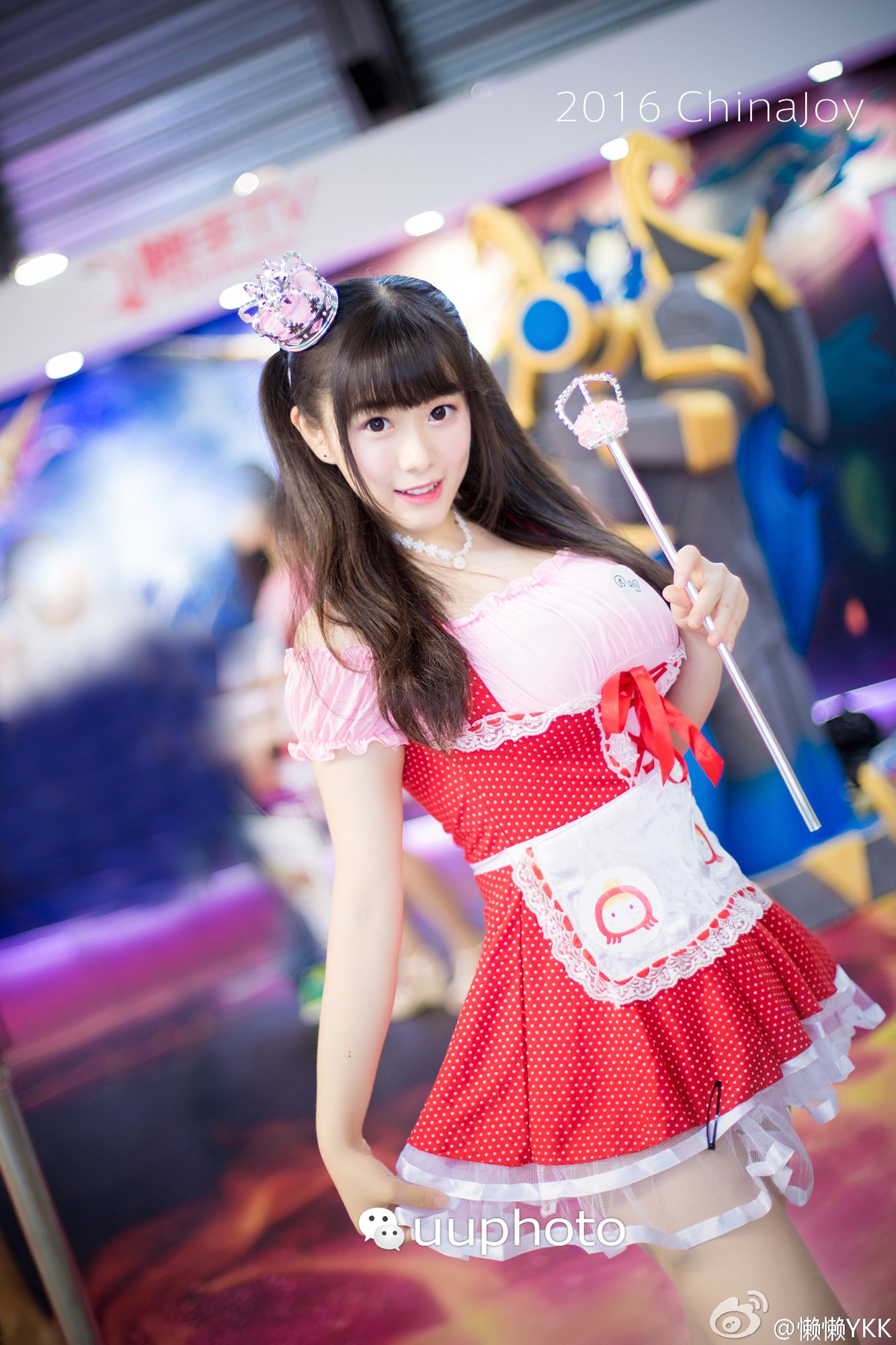 懒懒YKK 2016ChinaJoy触手TV展台主推SG