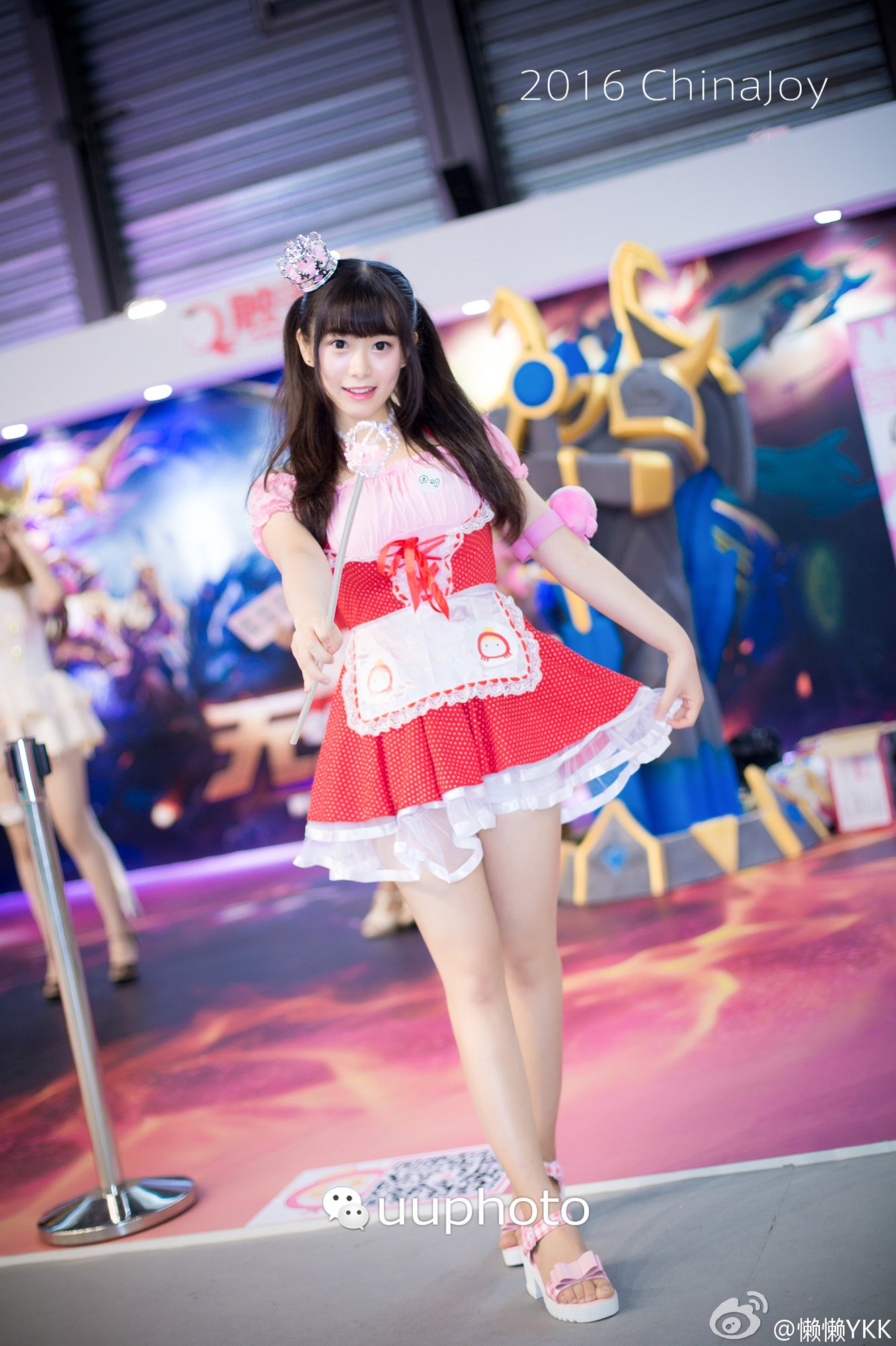 懒懒YKK 2016ChinaJoy触手TV展台主推SG
