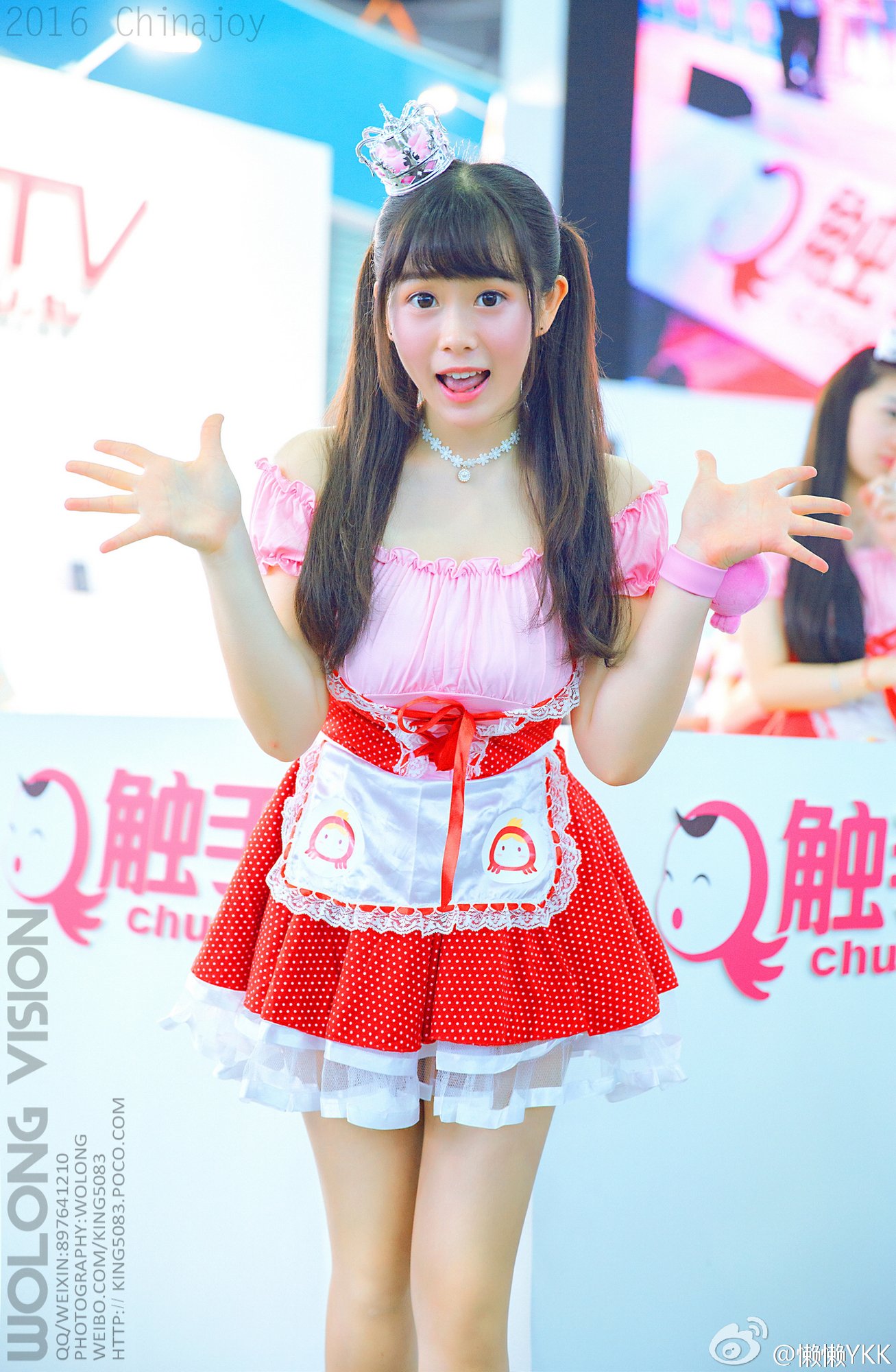 懒懒YKK 2016ChinaJoy触手TV展台主推SG