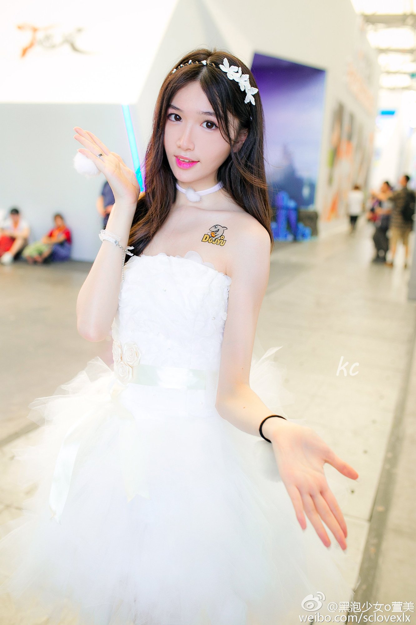 权懵懵poppy ChinaJoy2016斗鱼展台SG