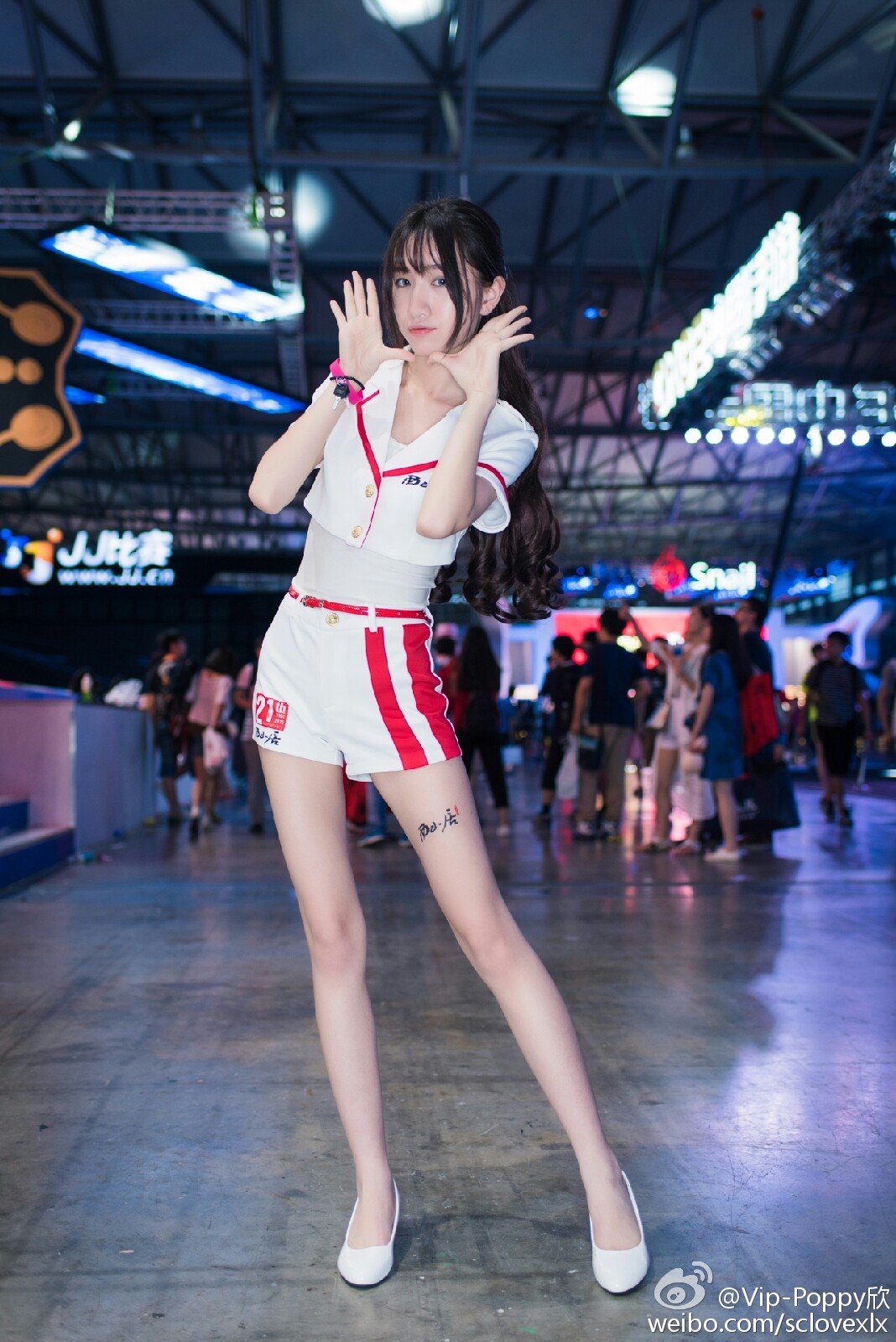 权懵懵poppy ChinaJoy2016斗鱼展台SG