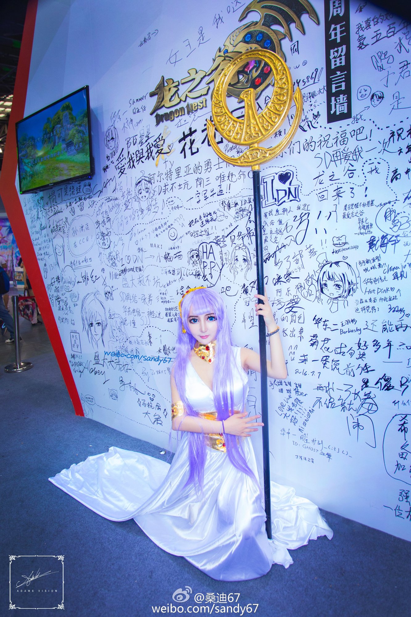 桑迪67 ChinaJoy2016晨之科游戏展台SG