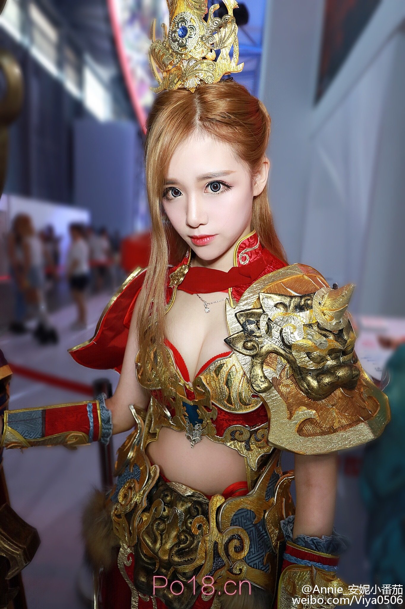 陈安妮Annie 2016ChinaJoy展台模特