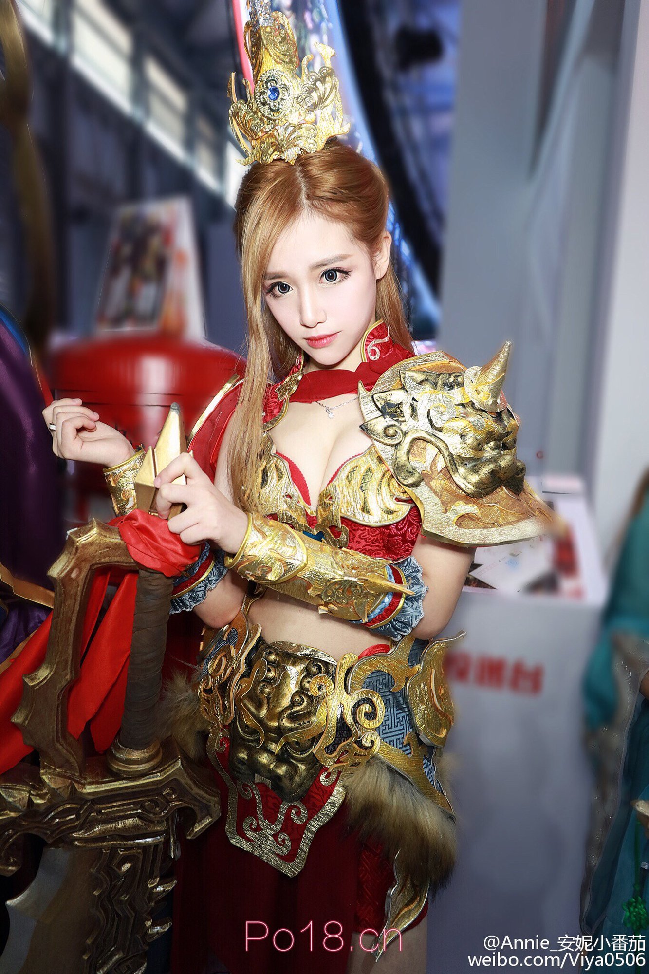 陈安妮Annie 2016ChinaJoy展台模特