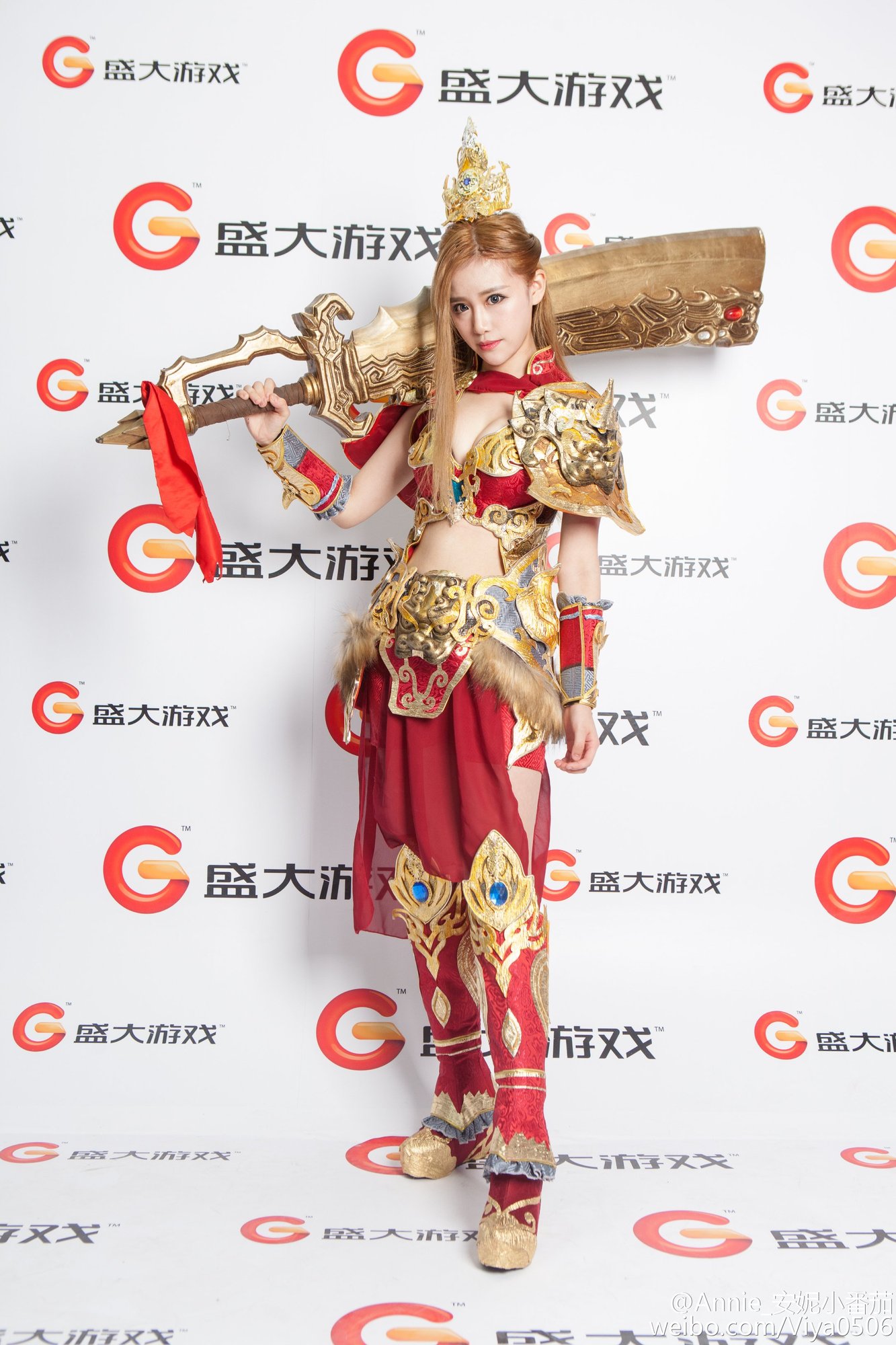 陈安妮Annie 2016ChinaJoy展台模特