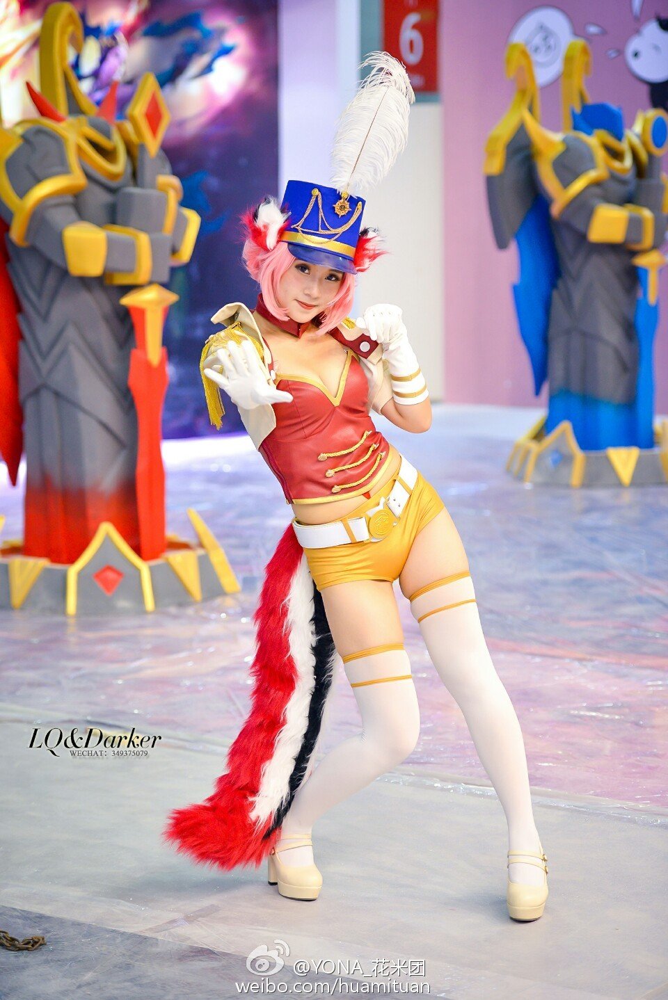 花米团yona 2016ChinaJoy触手展台Coser