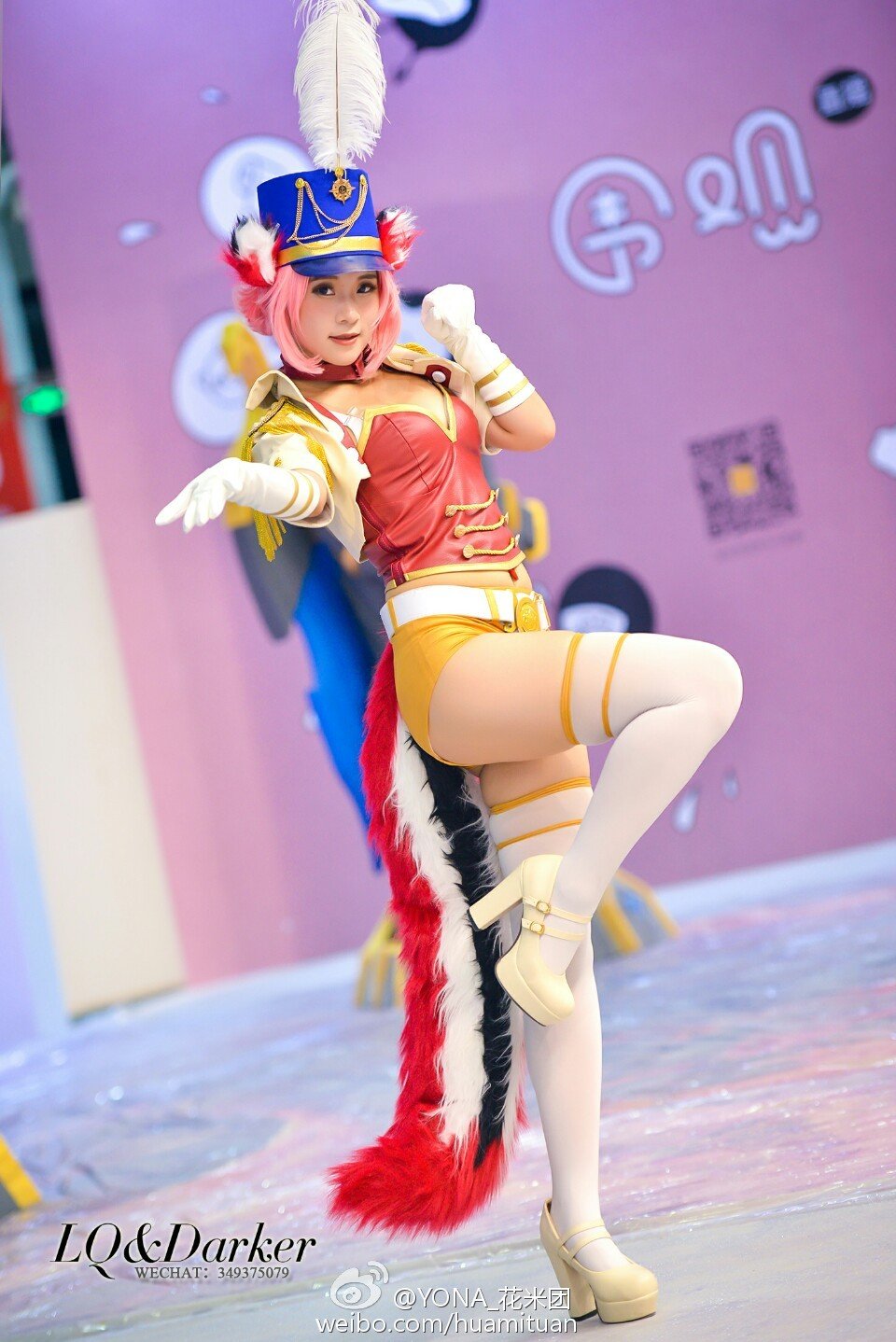 花米团yona 2016ChinaJoy触手展台Coser