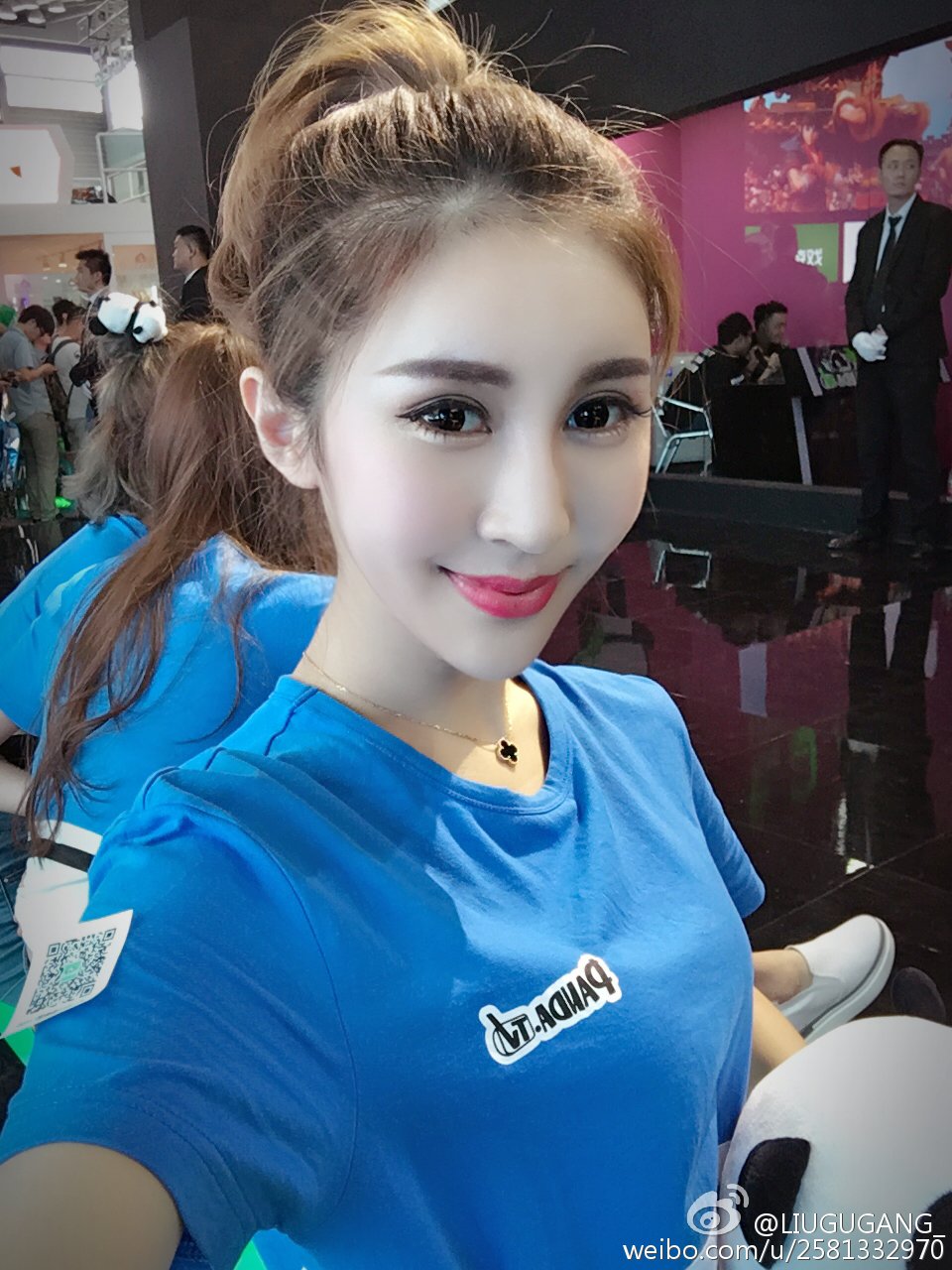 刘光喵喵 2016ChinaJoy熊猫tv展台SG