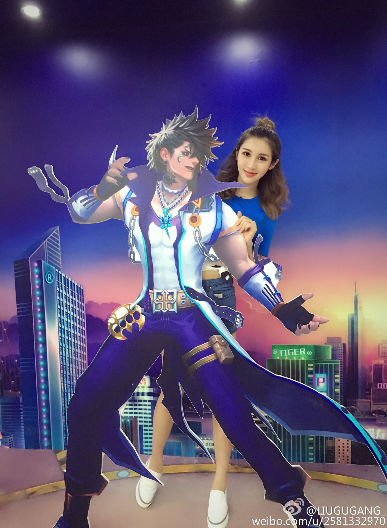 刘光喵喵 2016ChinaJoy熊猫tv展台SG