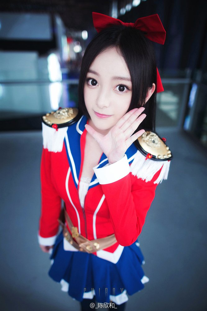 陈欣和Celia 2012chinajoy完美世界人气SG