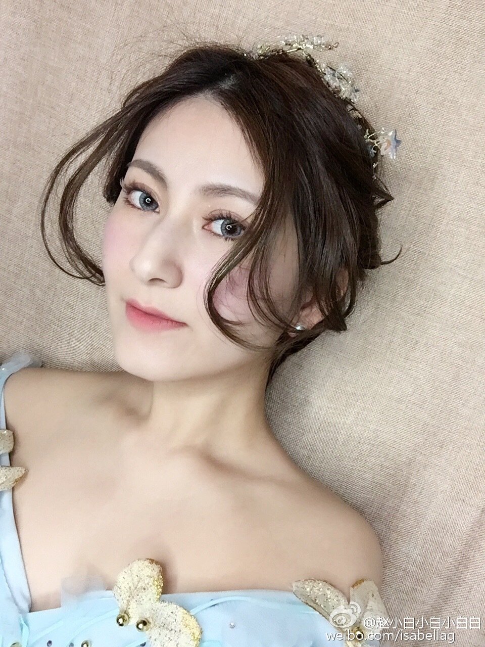 赵小白(赵兮) 微博私房照诱惑写真图