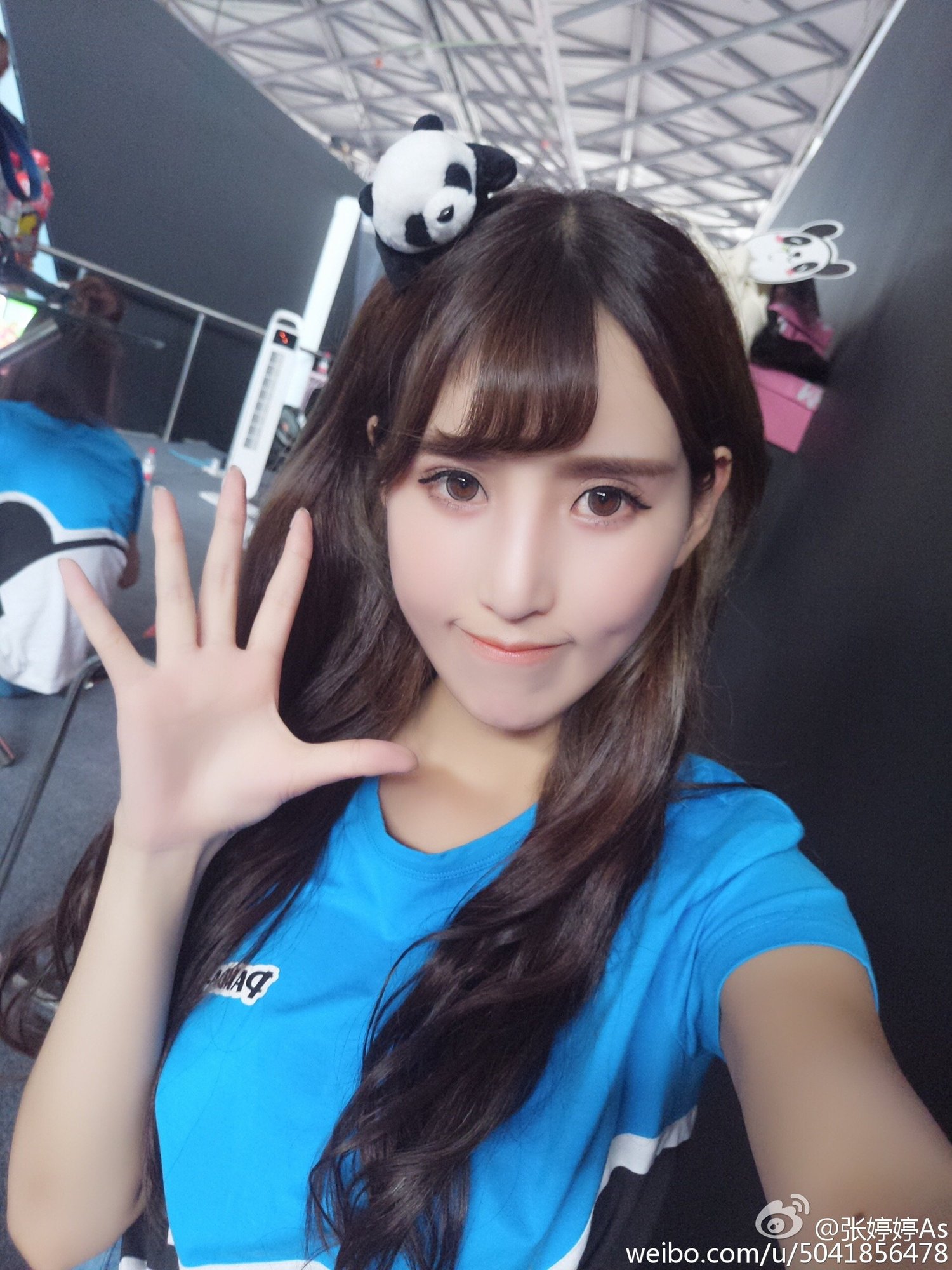 张婷婷 2016ChinaJoy熊猫TV展台SG