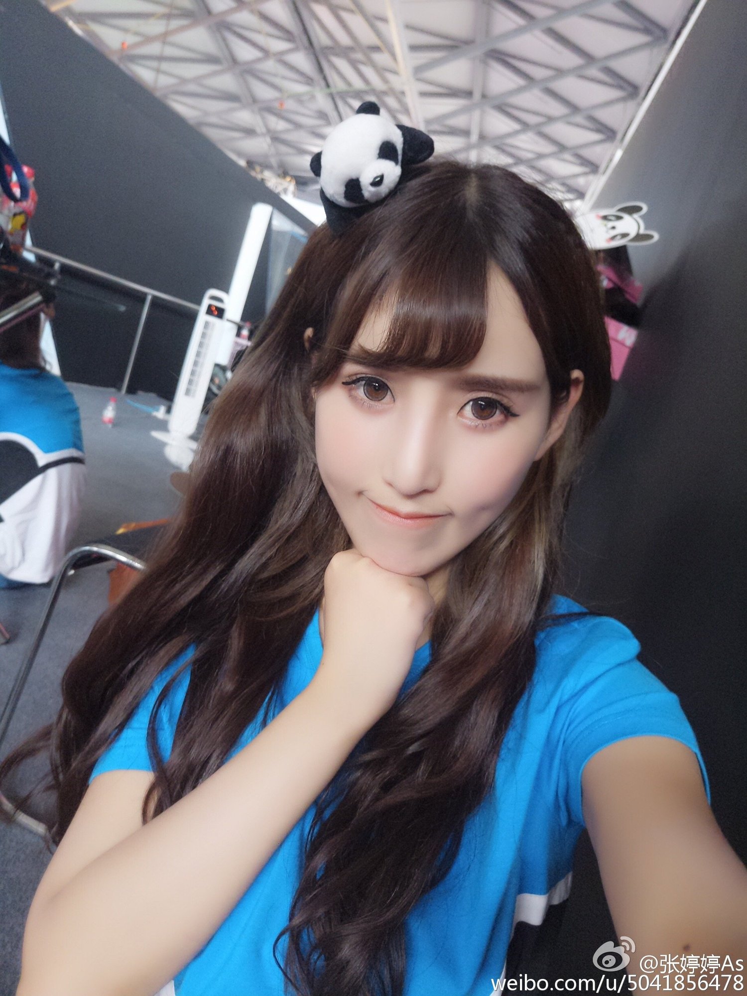 张婷婷 2016ChinaJoy熊猫TV展台SG