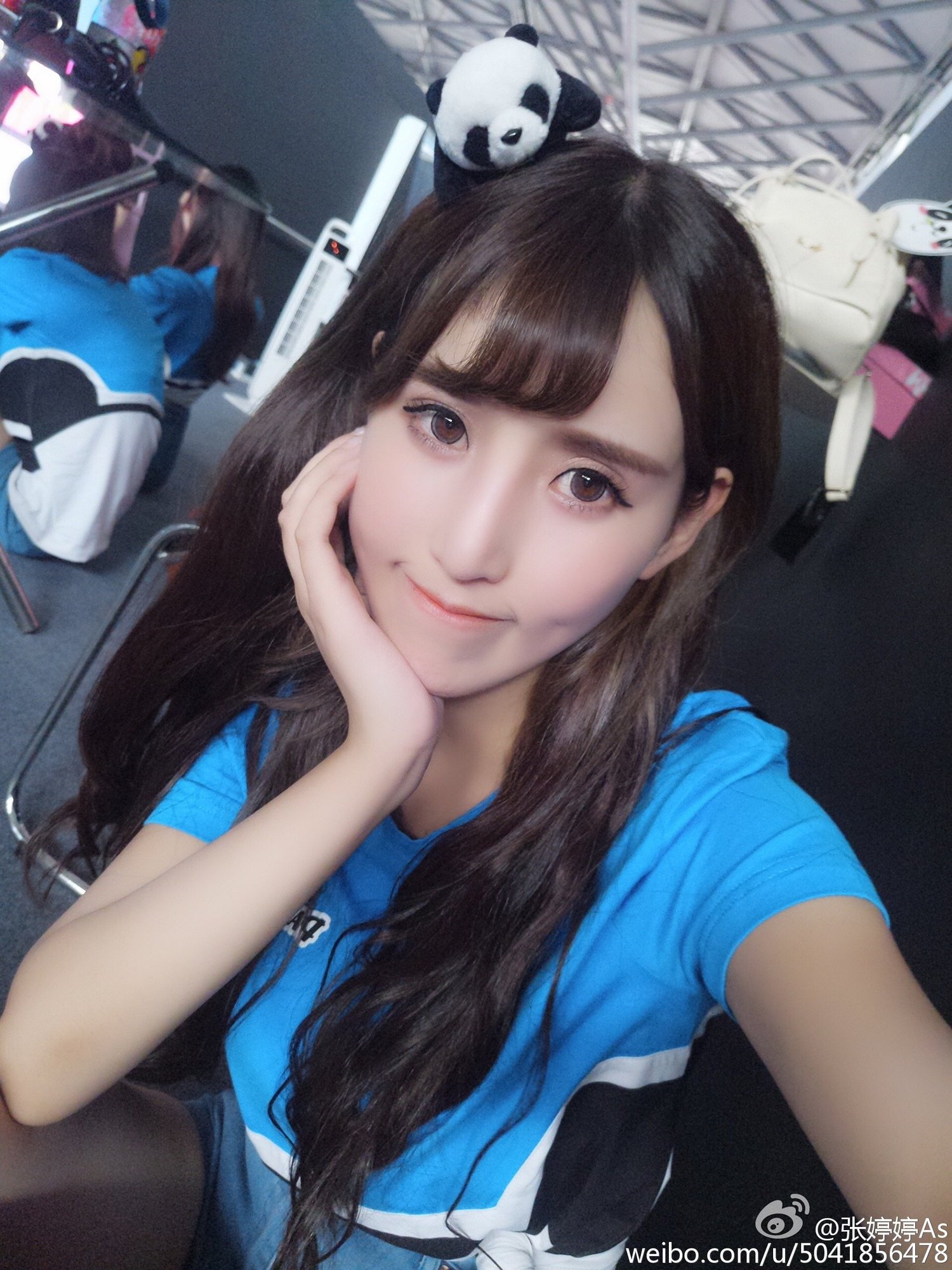 张婷婷 2016ChinaJoy熊猫TV展台SG
