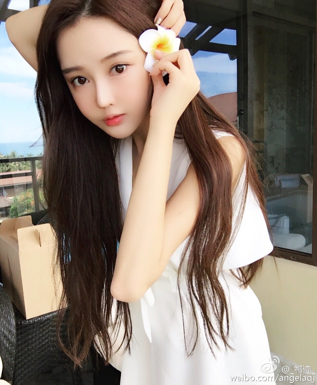 祁迹Kimmy 微博私房美图