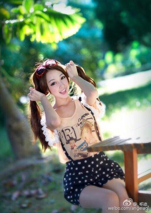 祁迹Kimmy 微博私房美图
