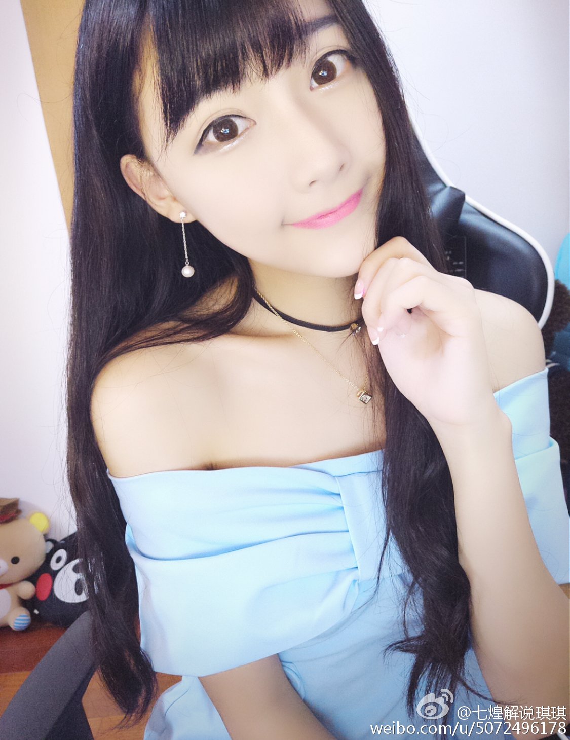 七煌解说琪琪 微博私房照诱惑写真图